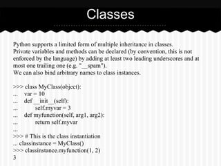 Quick python reference | PPT