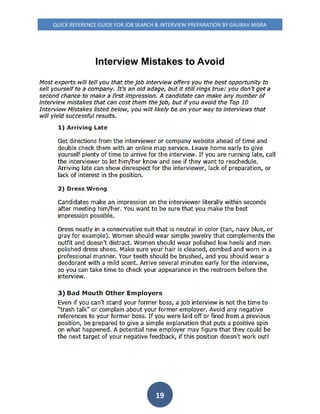 QUICK REFERENCE GUIDE FOR JOB SEARCH & INTERVIEW PREPARATION.pdf
