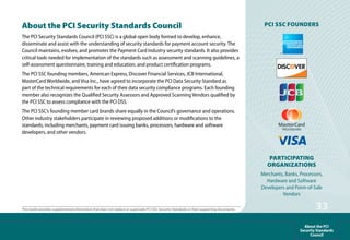 Pci Data Security Example Quick Reference Guide to the PCI Data Security Standard | PDF