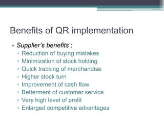 Quick Response Reduction Examples Quick response | PPTX