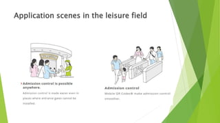 Application scenes in the leisure field
 