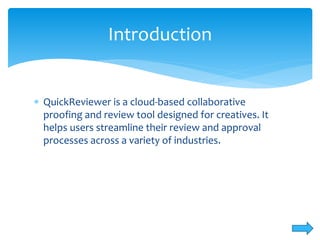 QuickReviewer_Features_Presentation.pptx