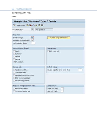 DEFINE DOCUMENT TYPE:
OBA7
 