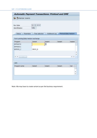 Note: We may have to create variant as per the business requirement.
 