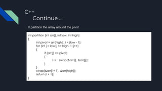 Quick sort | PDF