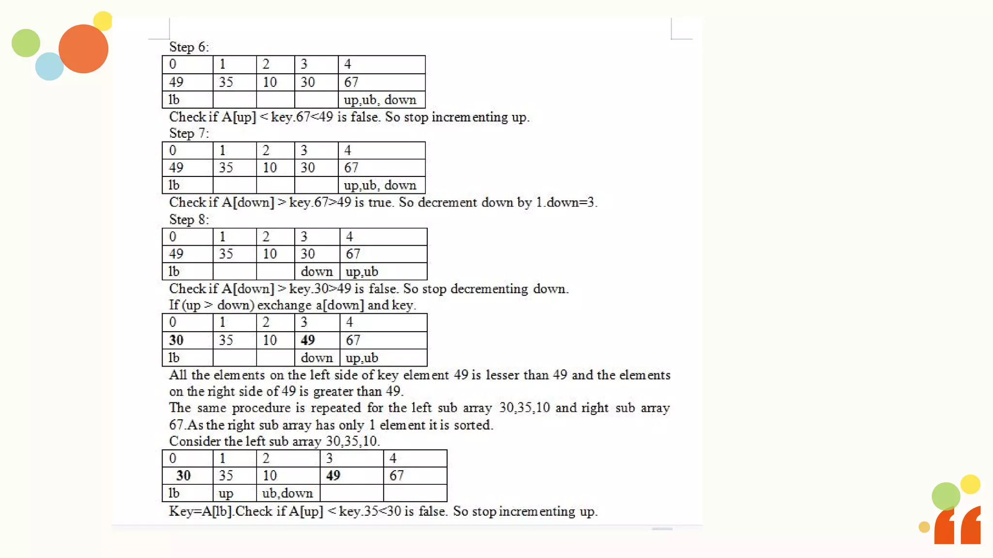 quick sort.pdf