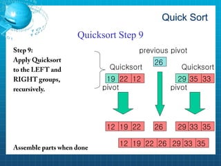 Quick Binary Sort Quick sort and binary search PDF | PDF