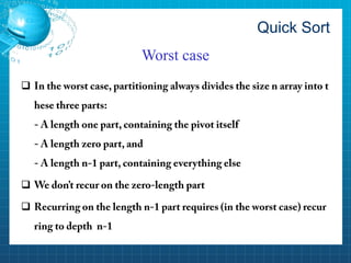 Quick sort and binary search PDF | PDF
