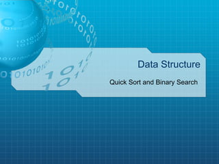 Quick sort and binary search PDF | PDF