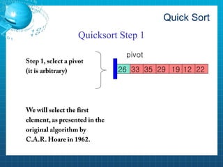 Quick sort and binary search PDF | PDF