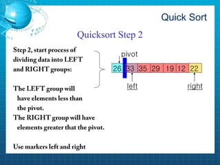 Quick Binary Sort Quick sort and binary search PDF | PDF