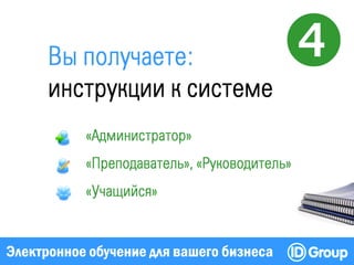 Электронное обучение для вашего бизнеса

 