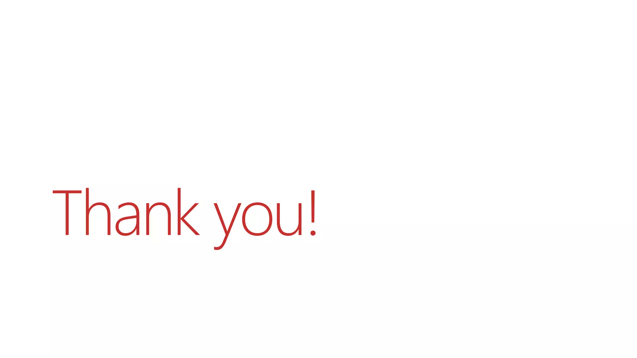 Thank you! 