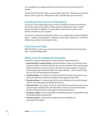 Quick Time7 User Guide