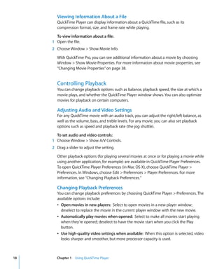 Quick Time7 User Guide