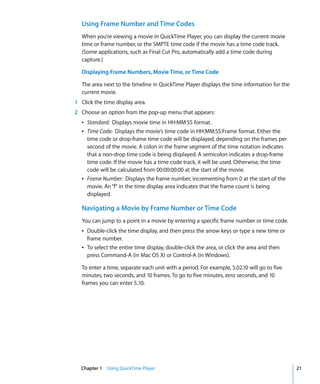 Quick Time7 User Guide