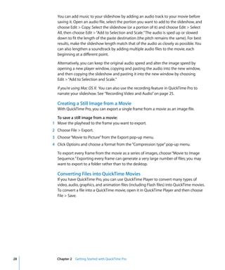 Quick Time7 User Guide