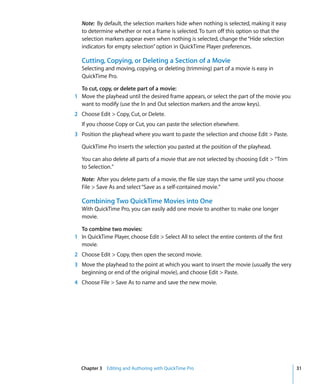 Quick Time7 User Guide