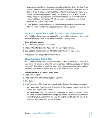 Quick Time7 User Guide