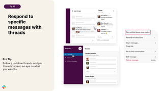 Quick Tips (and New Features!) in Slack | PPTX
