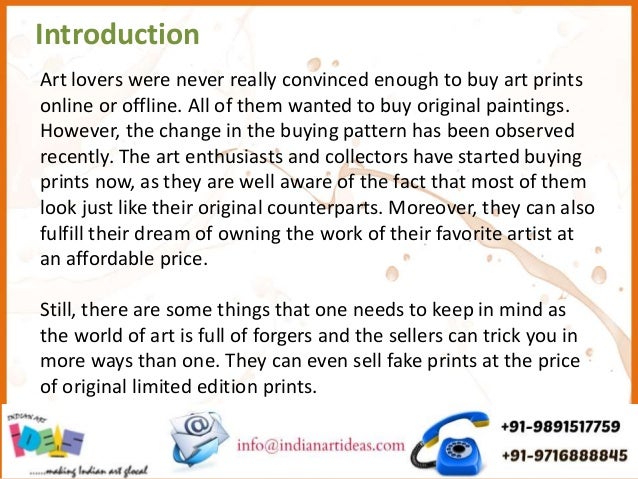 Quick Tips to Buy Original Art Prints Online