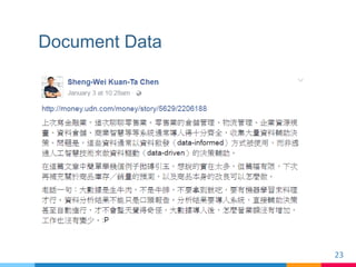 Document Data
23
 