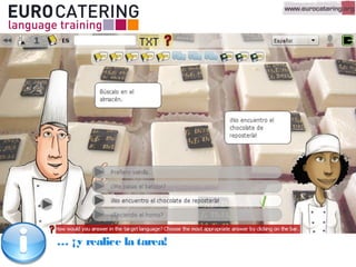 … ¡y realice la tarea!
 