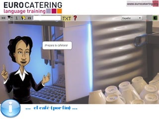 … el café (porfín) …
 