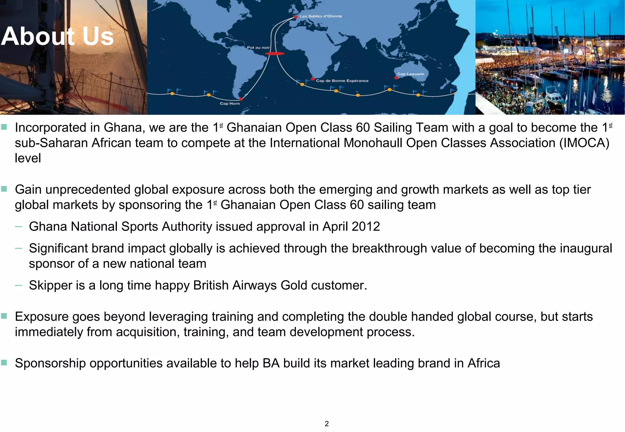 QuickTurn ROI & ROO Team Ghana Sailing