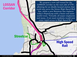 San Diego Quickway Proposal 93© 2017 by The Center for Advanced Urban Visioning
Elevated
Surface
Tunnel
La Jolla/
Coronado...