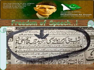 Quid's pakistan at present.