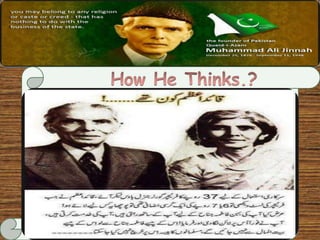 Quid's pakistan at present.