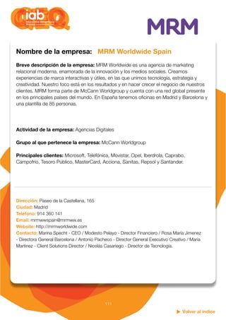 Quien es Quién en la Publicidad y la Comunicación Digital en España 2013
