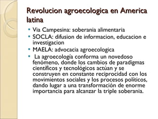 Quién nos alimentara en un planeta en crisis?