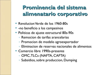 Quién nos alimentara en un planeta en crisis?