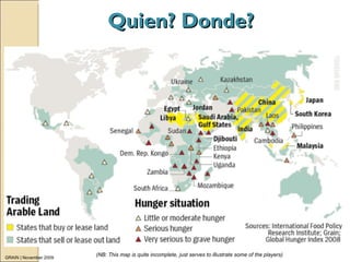 Quién nos alimentara en un planeta en crisis?