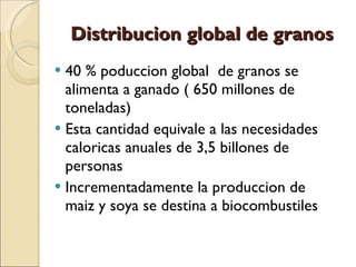 Quién nos alimentara en un planeta en crisis?