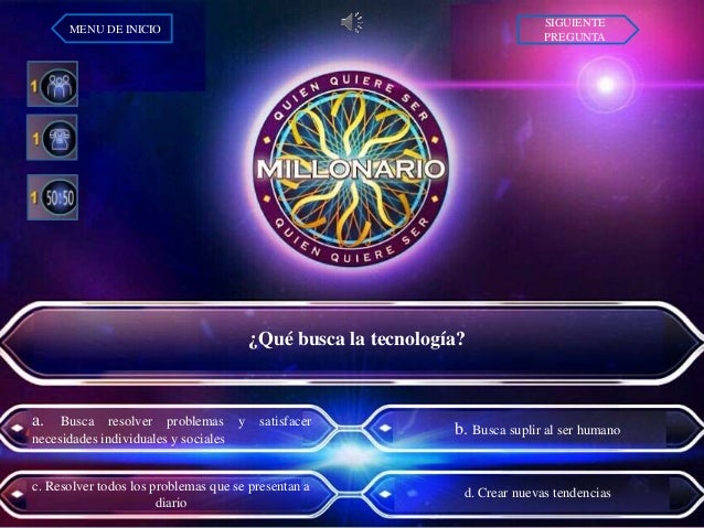 Quien quiere ser millonario