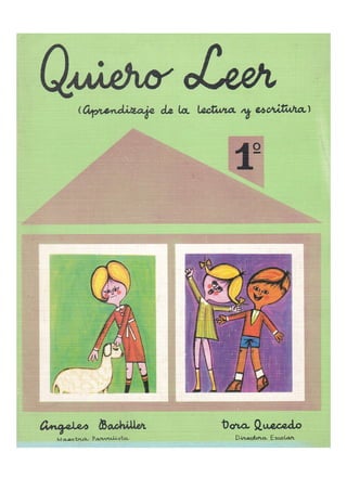 QUIERO LEER - 1 (Pepín y Lola) (Años 70) Libro lectura EGB (PDF)