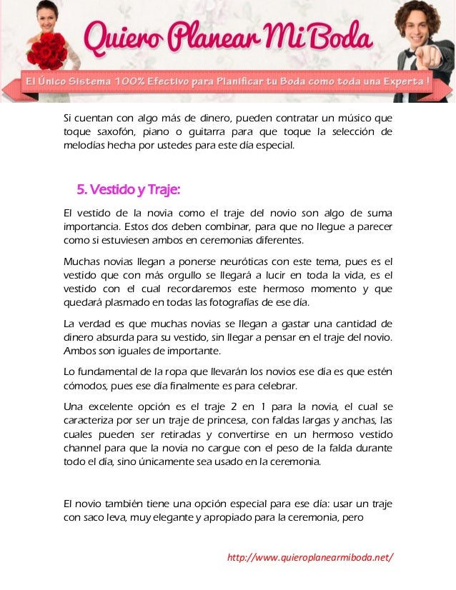 quiero planear mi boda pdf