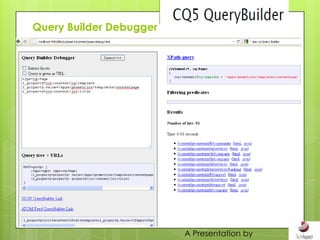 Query Builder Debugger




                         A Presentation by
 
