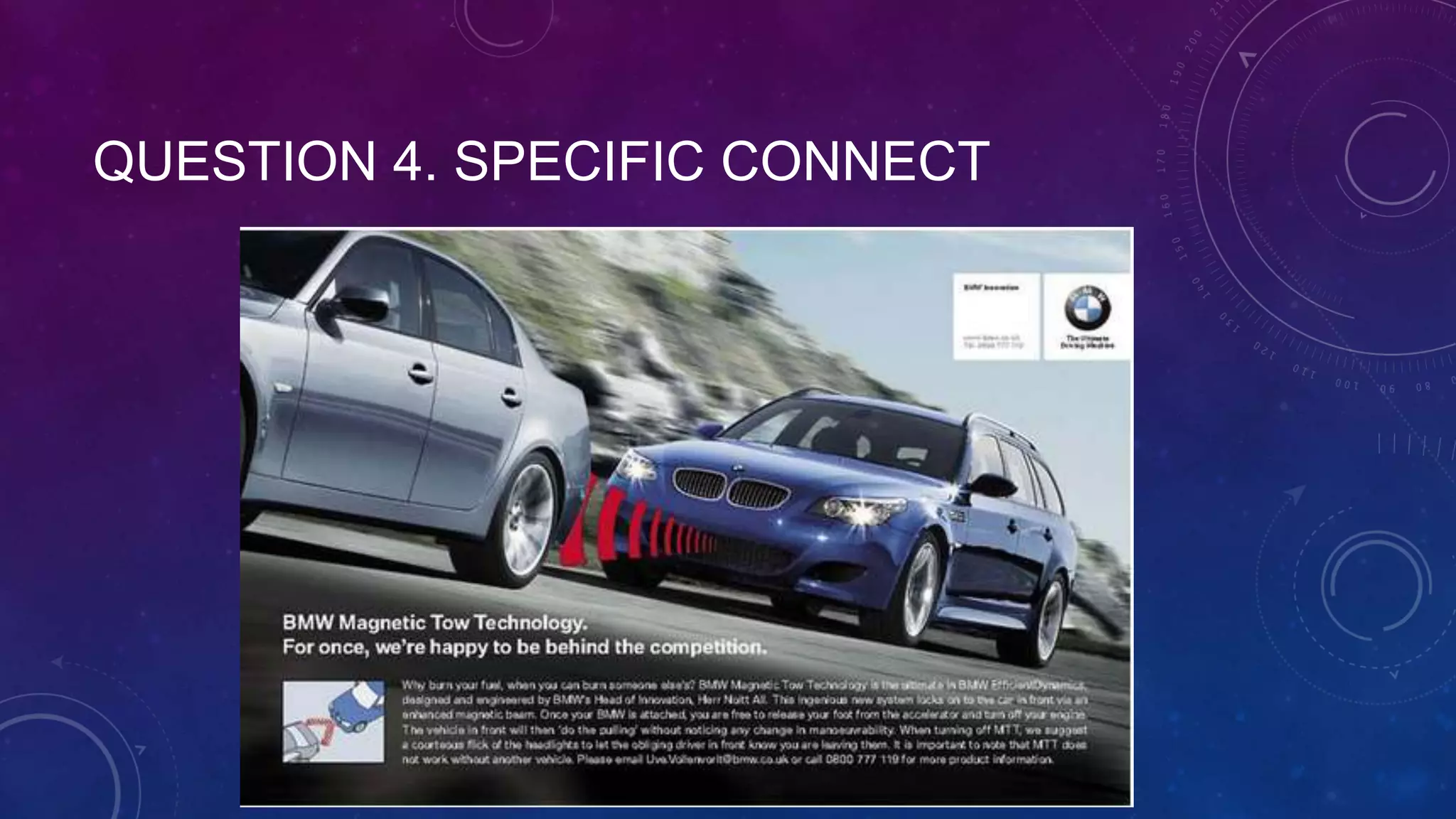 QUESTION 4. SPECIFIC CONNECT
 