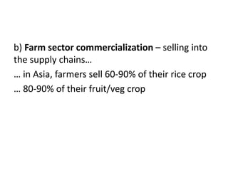Quiet revolution in agrifood value chains: Asia with comparisons to Africa 