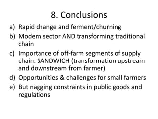 Quiet revolution in agrifood value chains: Asia with comparisons to Africa 