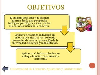 FOTOGRAFÍAS
Universidad de Ciencias Aplicadas y Ambientales
 