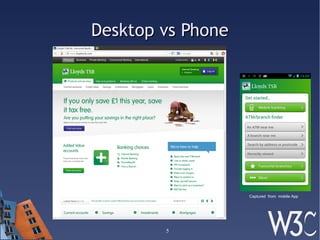 5
Desktop vs PhoneDesktop vs Phone
Captured from mobile App
 