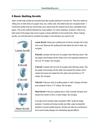Making Quillwork Quillingwith confidence | PDF