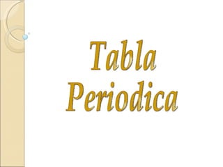 Tabla Periodica 