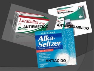 ANTIEMETICO
ANTIACIDO
 