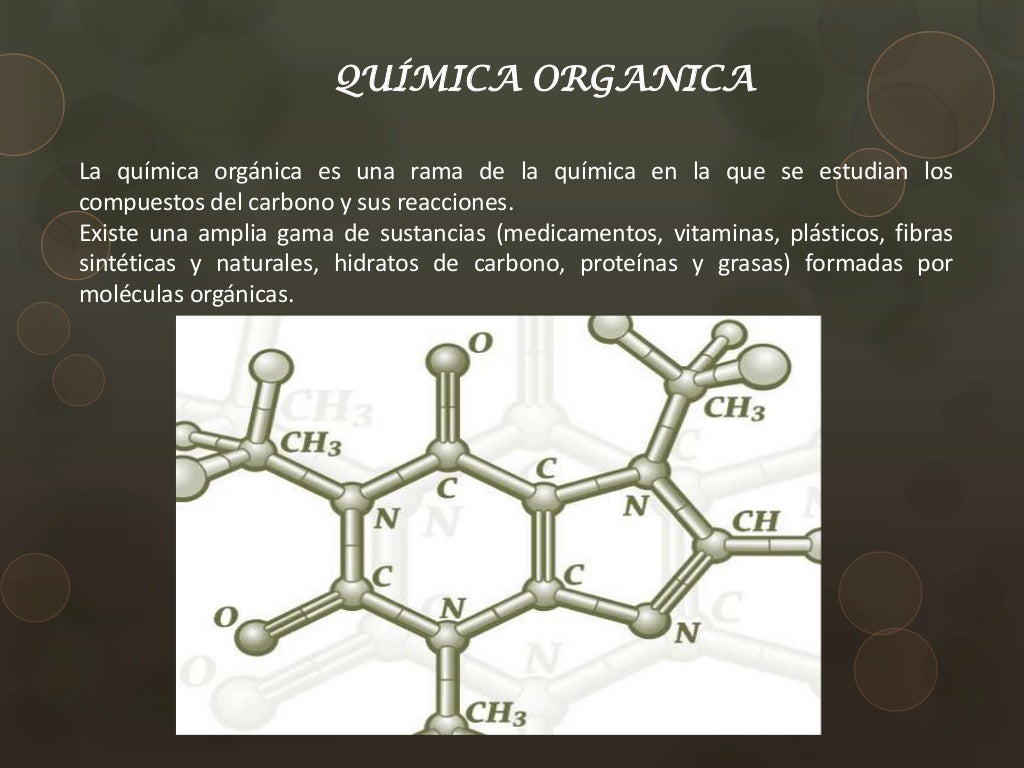 QUIMICA ORGANICA E